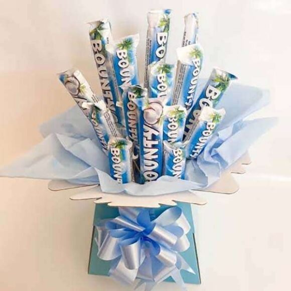 Bounty chocolate bouquets